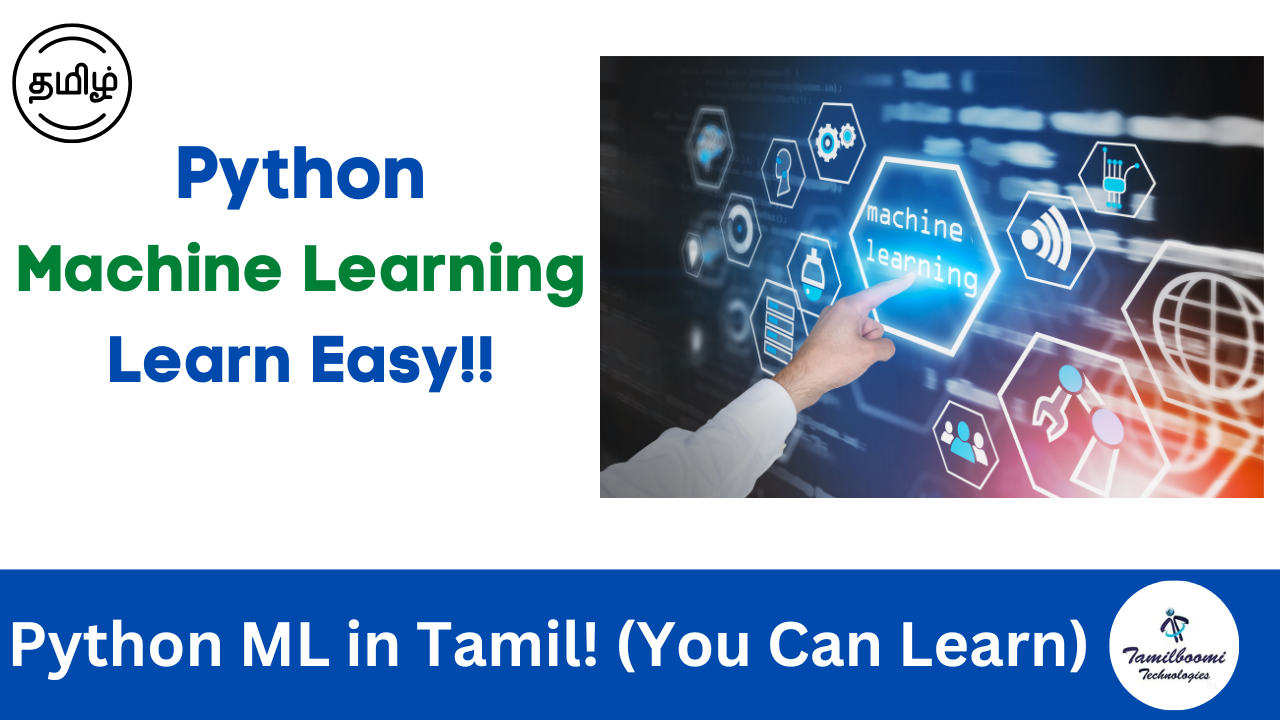 Python Machine Learning - Online Class Registration - Tamil