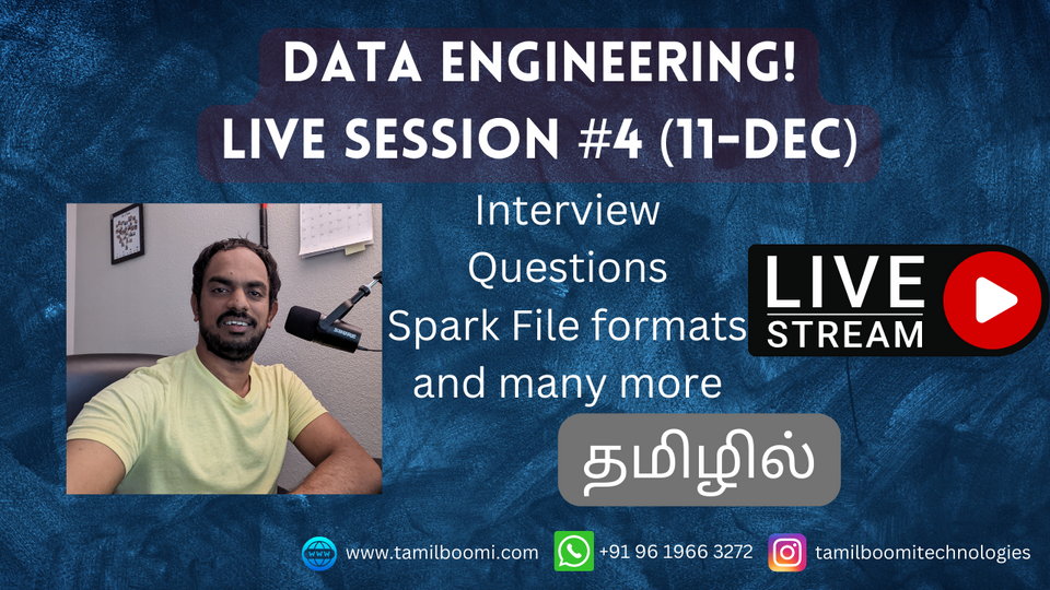 Data Engineering Course Live Catchup #4